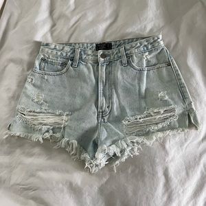 Abercrombie and fitch annie high rise short